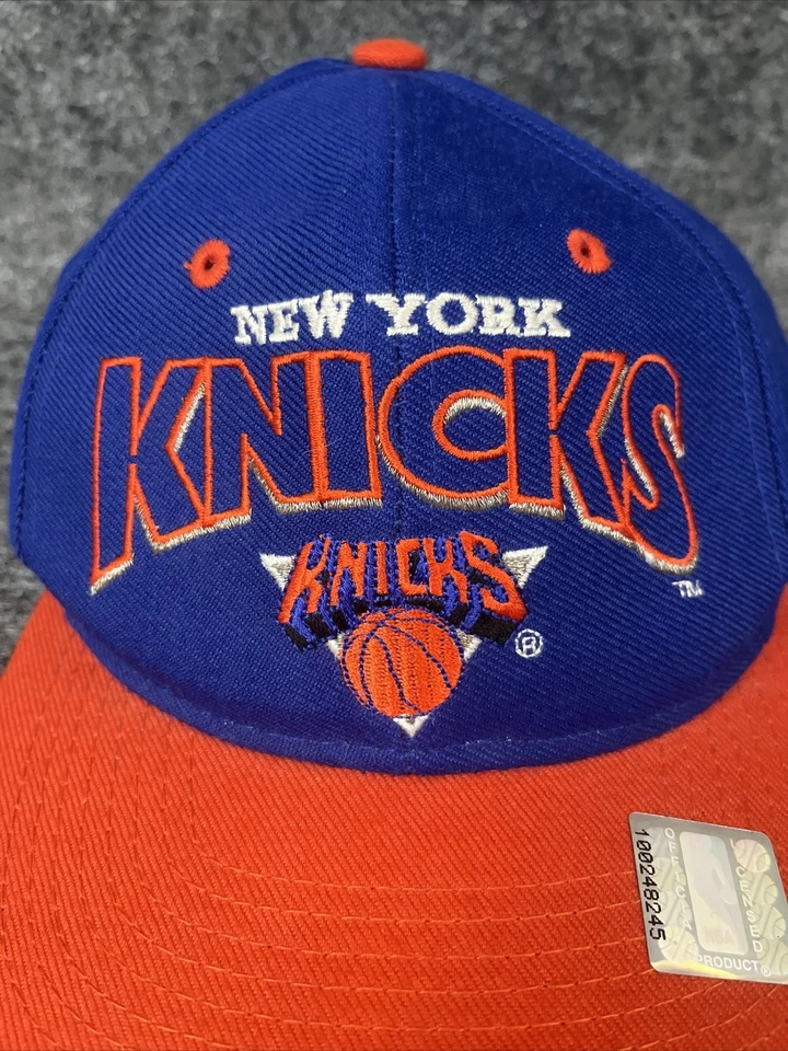 Gorra de colección New York Knicks SnapBack azul/naranja Foto 3 de 4