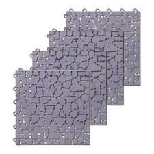 New Heavy Duty Garden Paving Slabs Plastic Patio Stepping Path Lawn Garden 