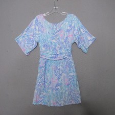 Lilly Pulitzer Romper Skort Dress Floral Kimo...
