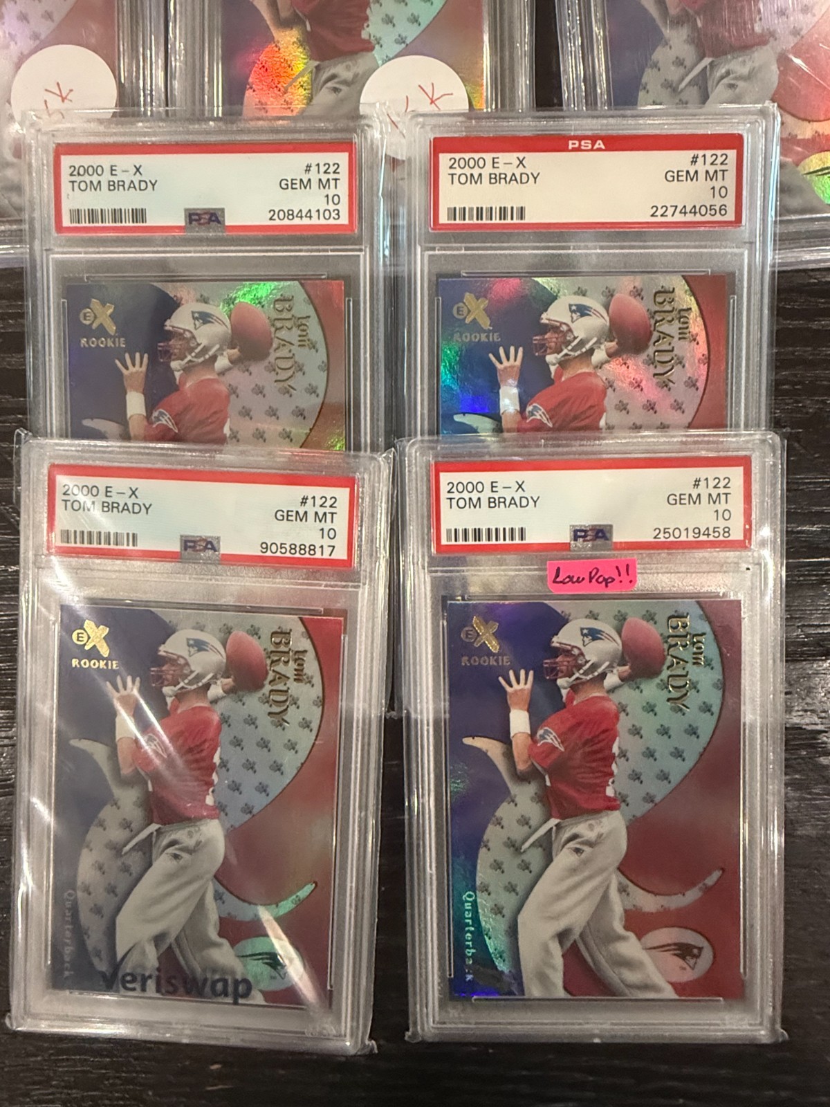 2000 Tom Brady Super Rookie Collection 200+ card lot SPX/CONTENDERS/EX, etc GOAT view 16