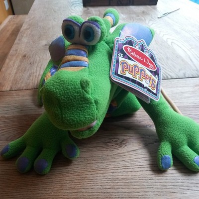 Melissa und Doug Smulder der Drache Handpuppe Plüschtier Kuscheltier