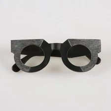 Eeyeglass Frames Vintage Unique Thick Rough Handmade Buffalo Horn Glasses Frames