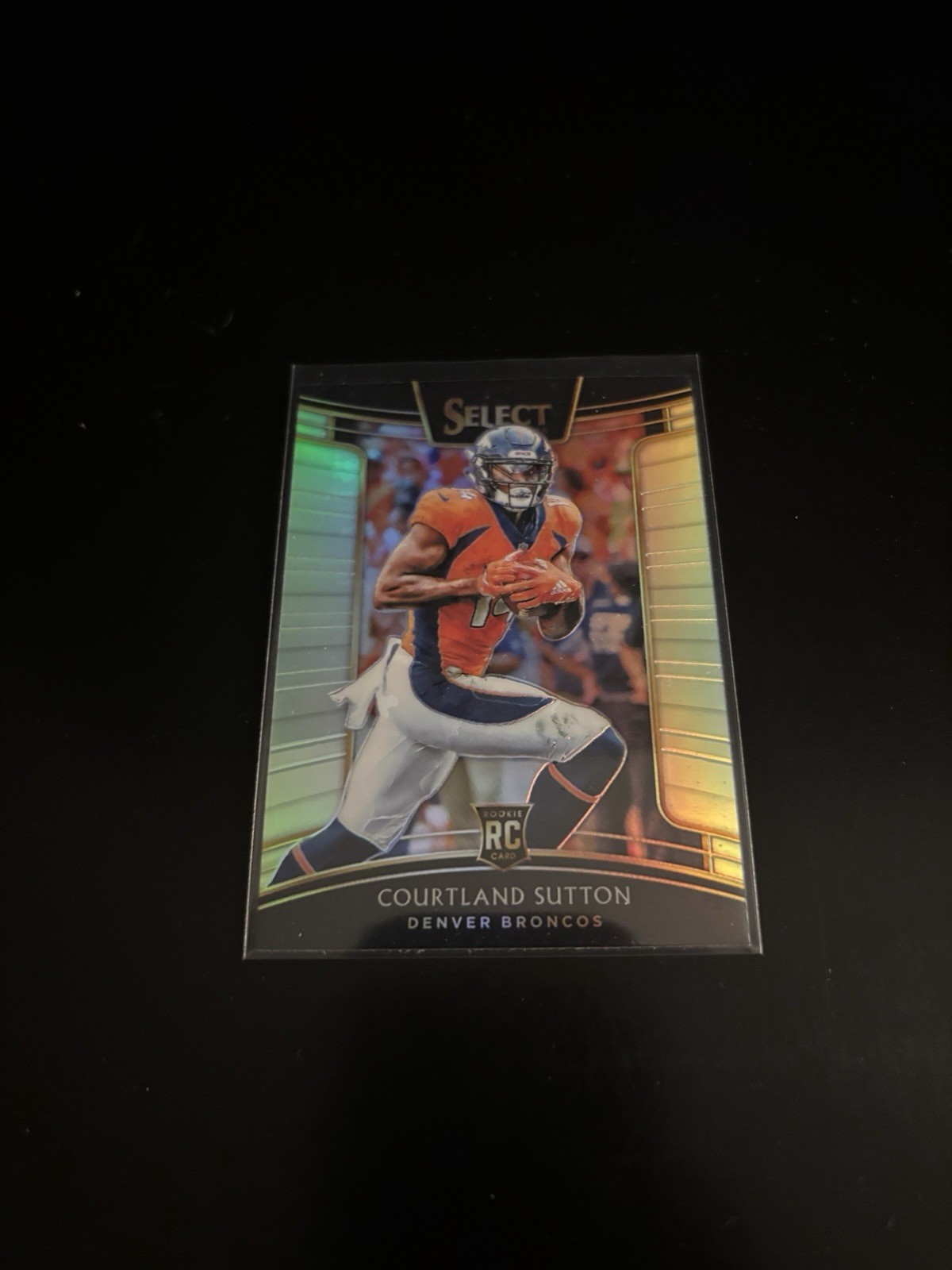 2018 Panini Select Silver Prizm Concourse Rookie Courtland Sutton