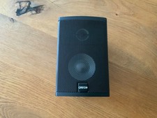 CANTON Lautsprecher CD 10 II, schwarz, Alugehäuse, Einzelstück, wie neu