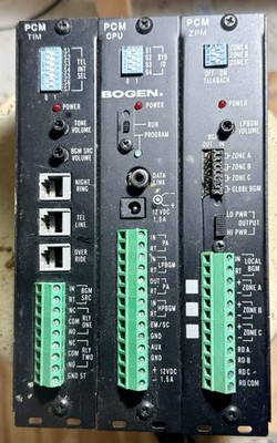 Bogen PCMSYS3 pre-assembled PCM2000 Zone Paging System.