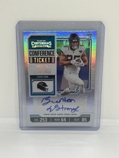 2023 Contenders Variation Conference Ticket /75 Brenton Strange Rookie Auto RC