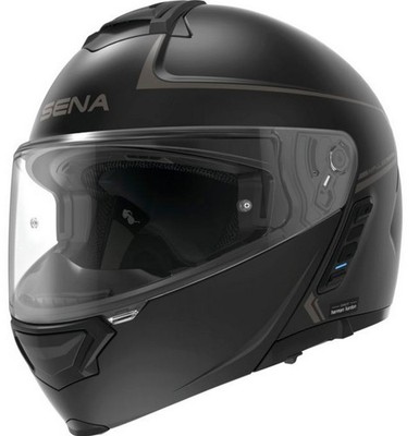 SENA Impulse Modular Motorcycle Helmet Black