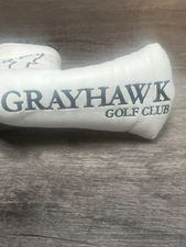 Golf Putter Headcover “Grayhawk Golf Club” Custom Logo Scottsdale AZ - AM&E
