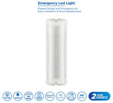 ROTHER Emergency LED Light Bulkhead IP65 Waterproof 3W