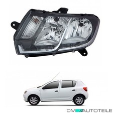 Hauptscheinwerfer Frontscheinwerfer links H7/H1 für Dacia Logan II MCV Sandero