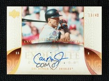 2006 Exquisite Collection Endorsements 10/40 Cal Ripken Jr #EN-CR Auto HOF pu3
