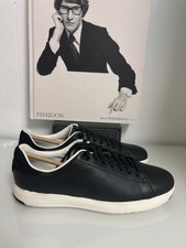 $160 Cole Haan Mens Size 6 Grandpro Tennis Sneaker Black Optic White WO2896
