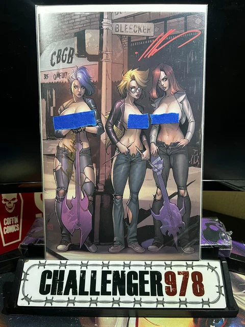 DEVILS MISFITS #1 Cvr D DOUBLE SIGNED Ale Garza Jamie Tyndall w/ COA