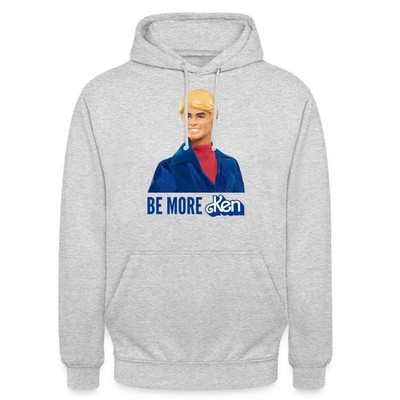 Barbie Ken Design Mit Spruch Be More Ken Unisex Hoodie