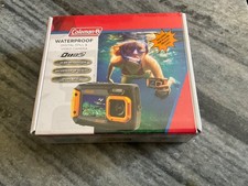 NIB Coleman Duo 2 Waterproof Still Video Digital Camera 20 MP Dual LCD Screen