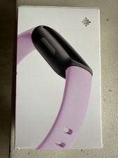 Fitbit Inspire 3 Activity Tracker Heart Rate Touchscreen Bluetooth, Black/Lilac