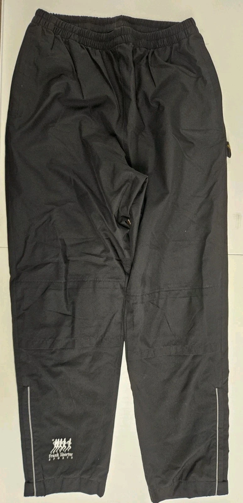 Frank Shorter Pants Men's Insulated Gore Tex Athletic Pants Ankle Zip Size Large
