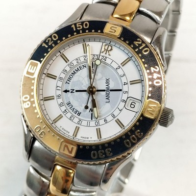 Tomen Landmark Manaslu Summit Commemoration Quartz Watch Used
