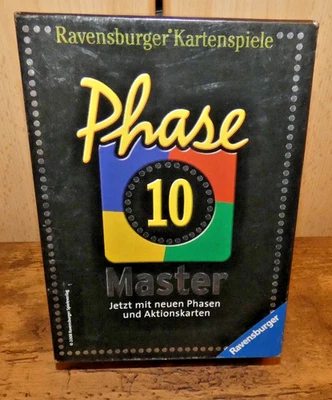 Phase 10 Master von Ravensburger - Kultspiel - Karten neu! - Bild 1 von 3
