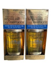 OGX Renewing  Argan Oil of Morocco Extra Penetrating Oil 3.3 Fl Oz New 2 Pack