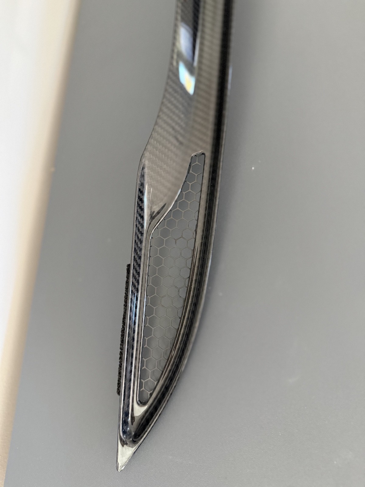 McLaren OEM Carbon Fiber Aero Bridge, Passenger side 720s, 750S, 765LT Coupe
