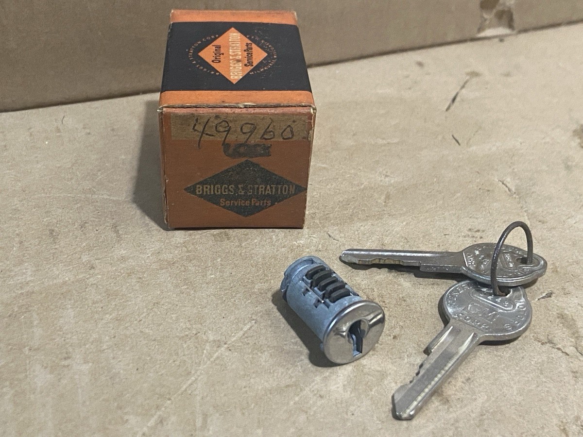 Briggs & Stratton 49960 Glove Box Lock Cylinder w/ Keys 36-37