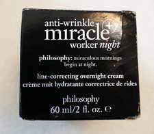 PHILOSOPHY Anti Wrinkle Miracle Worker Line Correcting Overnight Cream 2.0 oz