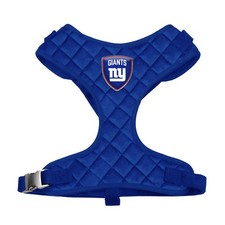Littlearth NFL New York Giants Velvet Pet Harness - Medium, Team Logo
