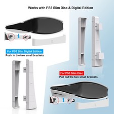 For PS5 Slim Console Horizontal Mount Digital / Optical Universal Stand Holder