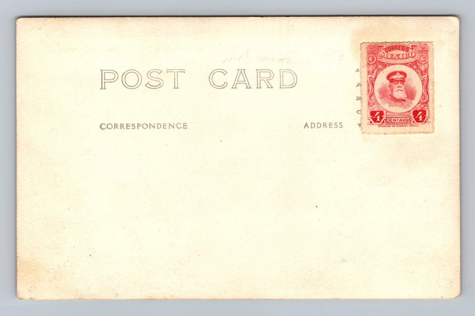 C1922 RPPC pista de carreras de caballos Tijuana México foto real postal Foto 2 de 4