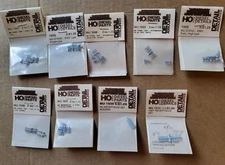 DETAIL ASSOCIATES HO DIESEL PARTS LOT MU STANDS/RECEPTACLES 1501-1507, 1509-1510