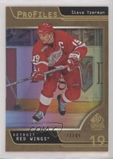 2020-21 SP Signature Edition Legends Profiles Gold 27/49 Steve Yzerman HOF 8af