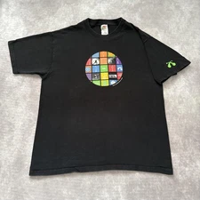 Vintage 90s Hall Kinion Tech Shirt Mens L Internet Graphic Art Company