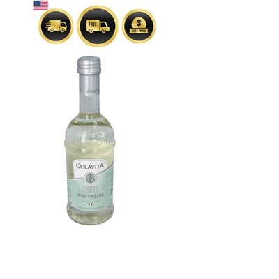 #ad White Wine Vinegar aged vinegar for salad marinades cooking gluten free 17oz $19.30