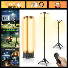 Rechargeable Camping Lantern with Remote & Stand, 6000 Lumen Portable Light for