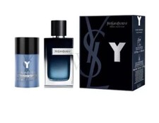 Y by Yves Saint Laurent 2pc Set for Men 3.4oz EDP, Deodorant New in Box