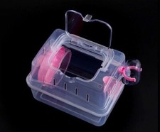 Golden Silk Bear Hamster Hedgehog Lizard Snake Outdoor Transparent Portable Bag
