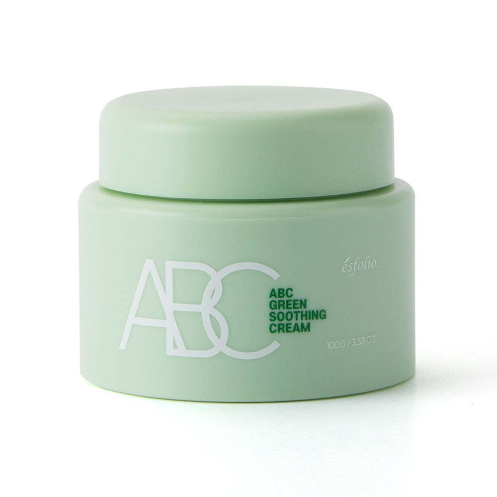 esfolio ABC GREEN Soothing Cream Face Beauty Nourishing Soothes