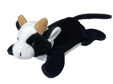 VINTAGE VERY RARE Dan Dee International Limited Cow 9" Plush Stuffed Animal Toy