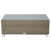 Patio Heaven Venice Patio Coffee Table In Gray on sale Patio Heaven Venice Patio Coffee Table In Gray on sale