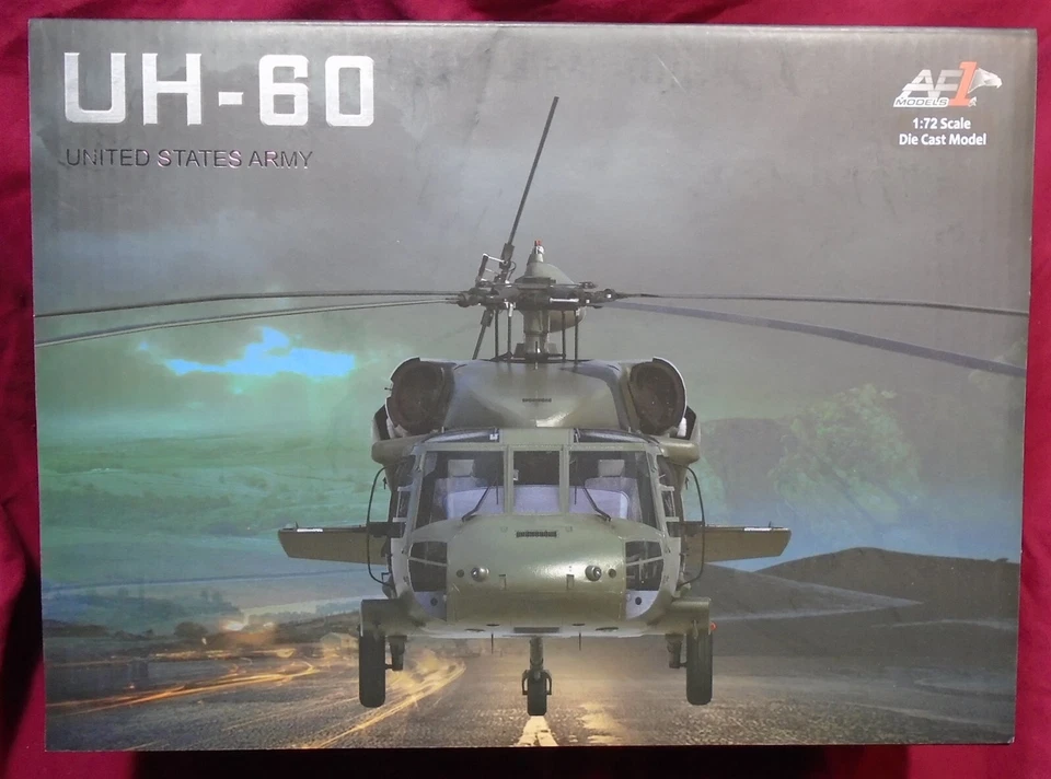 Fuerza Aérea 1 1/72 UH-60A Black Hawk Ejército de Estados Unidos 1-212 Av Rgt Fort Rucker AF1-0099C Foto 4 de 4