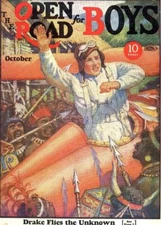 1932 Open Road for Boys Magazine - juvinile adventure