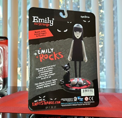 Emily The Strange and Mystery Bendy 6-Inch Action Figure Toynami