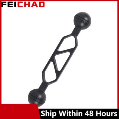 CNC Aluminum Diving Light Arm Ball Head Butterfly Clip Arm For For Gopro Camera