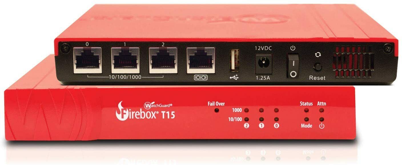 WatchGuard Firebox T15 Don't miss the campaign NSA Firewall Services Open - Expired Bargain Box