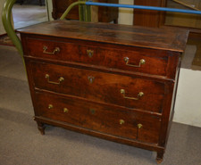 Chest of Drawers Cherry Solid Empire France circa 1820 for restoration