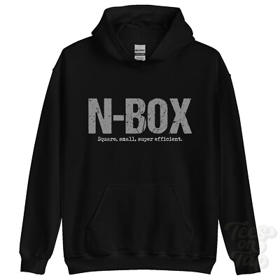 N-BOX: Quadratischer, kleiner, super effizienter Hoodie Autofahrer Geschenk