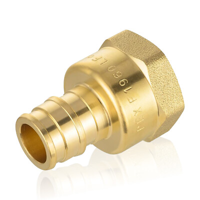 EFIELD 5 to100 Pack Pex A 1/2'' x 1/2'' Female NPT Adapter Expansion Brass Fitting
