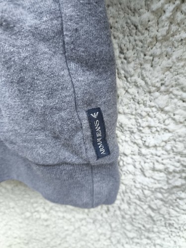 Armani Jeans Grey Comfort Crew Neck Long Sleeve Jumper Uk Men's Size L - Picture 5 of 7