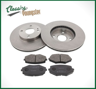 Bremsensatz vorne für MAZDA MX-5 NA NB Scheiben Ø 255mm ABS mit Bremssyst. SUMI